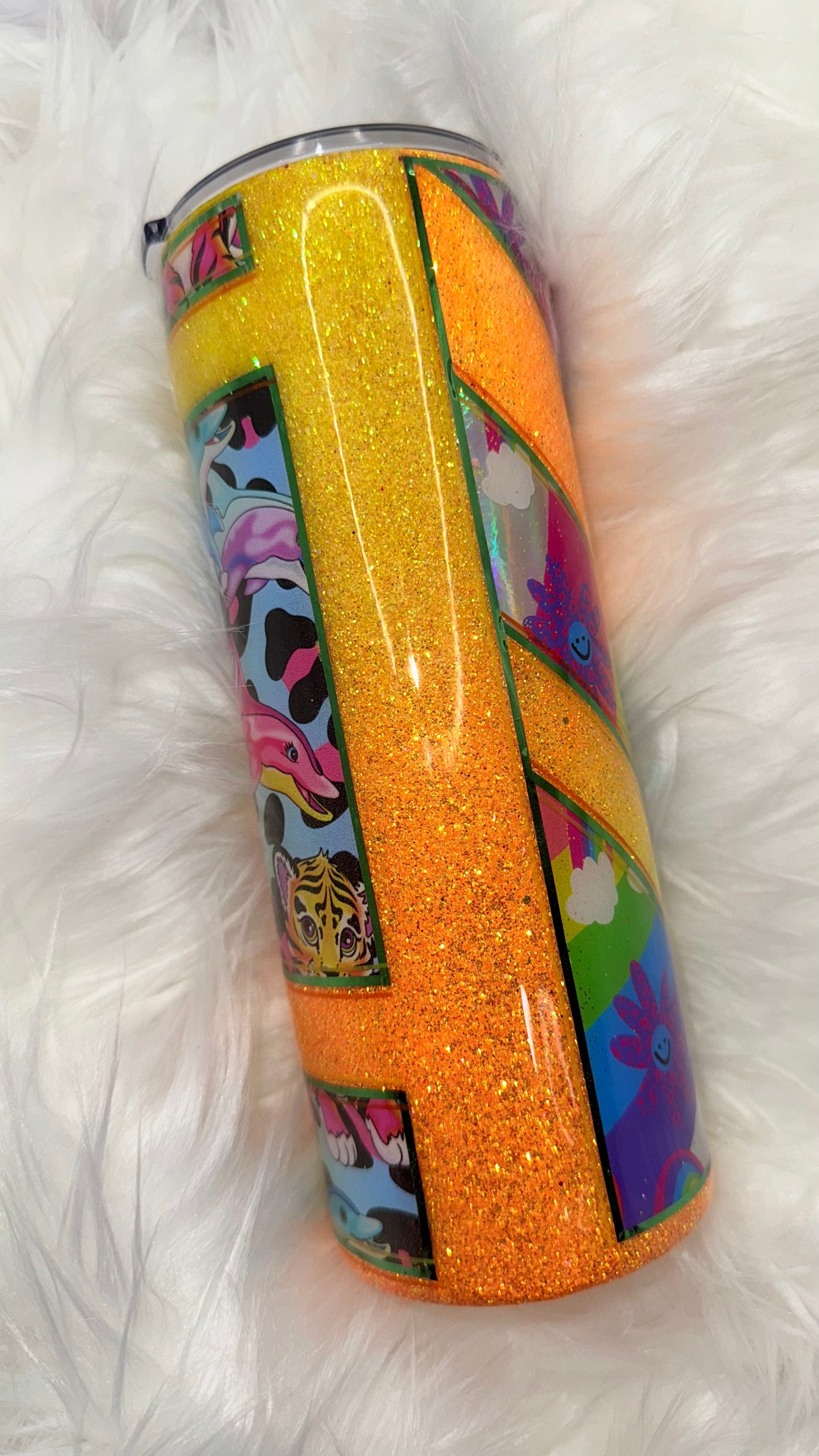 Neon Glitter LF Vibes 20oz