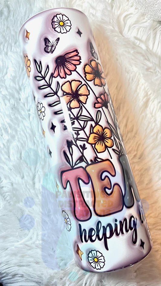 Teacher Flower Sublimation 30oz Tumbler