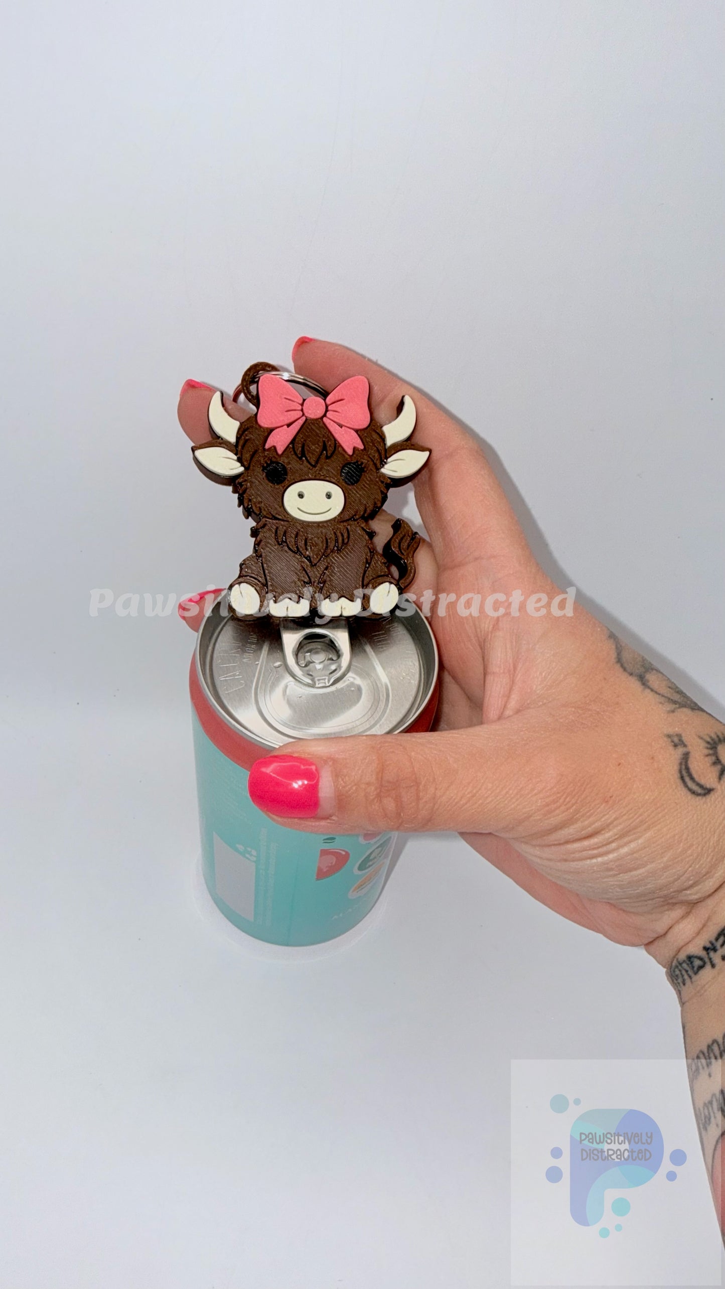 Cute Cow W/Bow